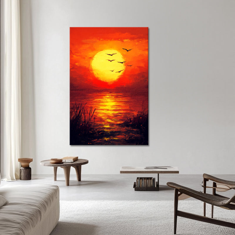 Sonnenuntergang in der Natur