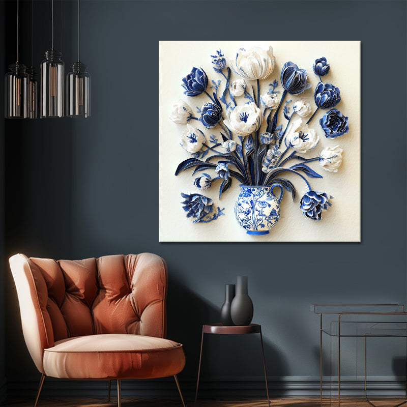 Die Delfter blaue Tulpen III