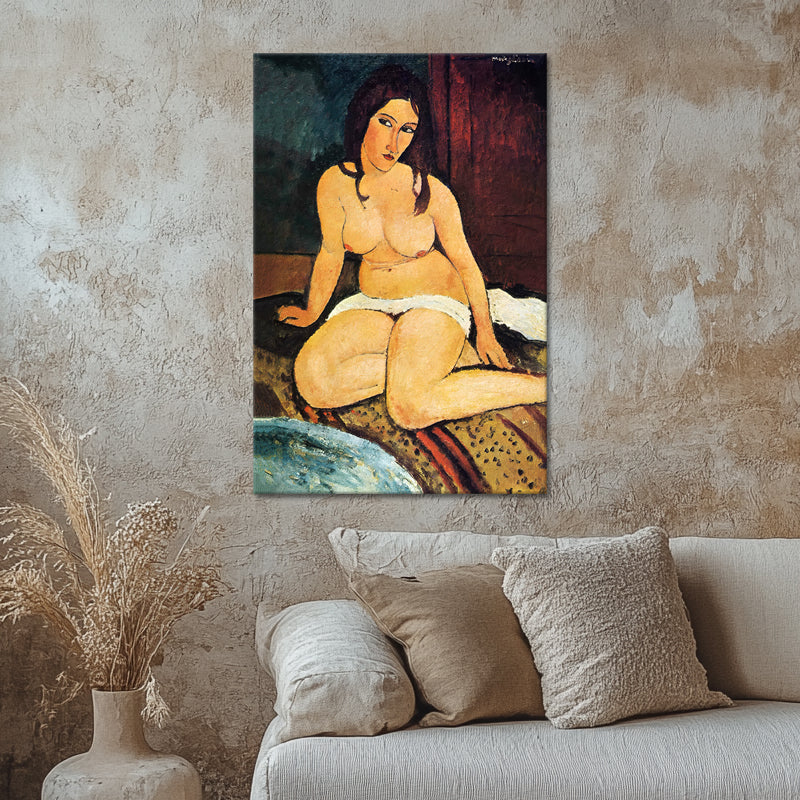 Sitzender Akt – Amedeo Modigliani