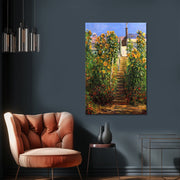 Die Stufen in Vétheuil - Monet