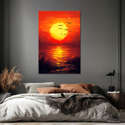 Sonnenuntergang in der Natur