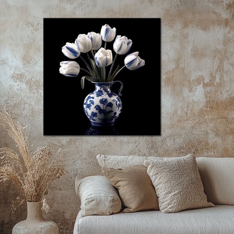 Die Delfter weißen Tulpen