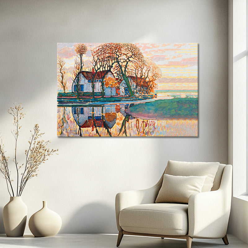 Bauernhof bei Duivendrecht - Piet Mondrian