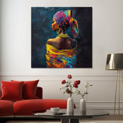 Afrikanische Frau mit Turban III