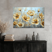 Goldene Klatschmohn-Gemälde