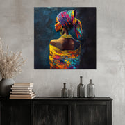 Afrikanische Frau mit Turban III