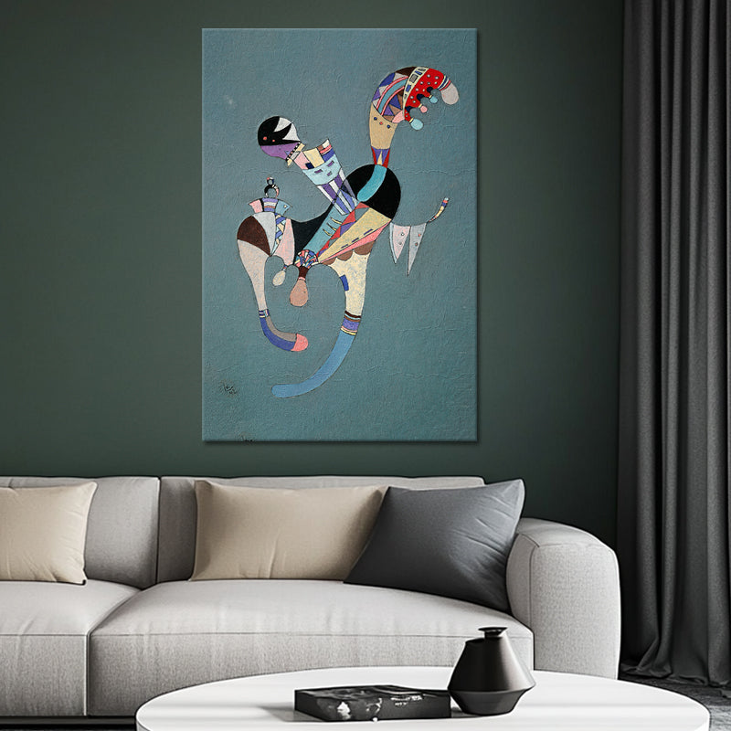 Eine schwebende Figur – Kandinsky