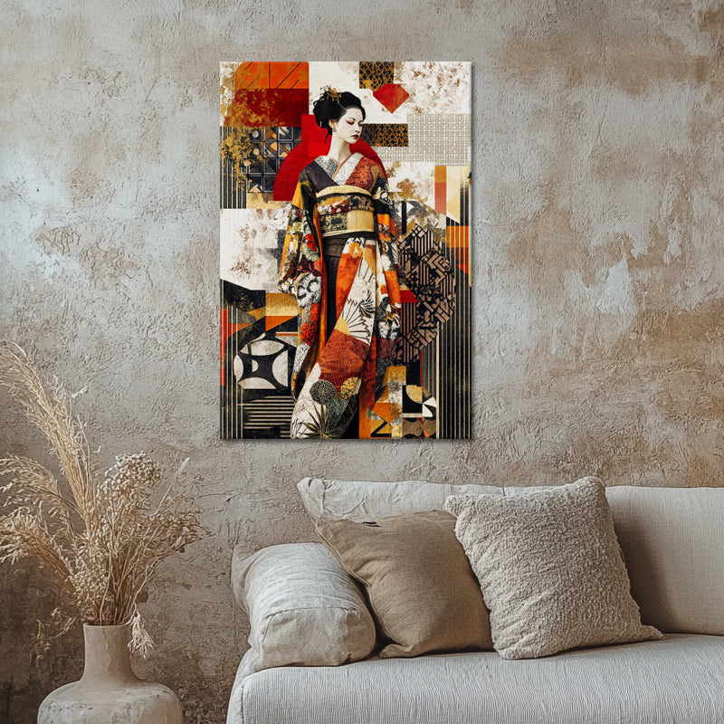 Asiatische Frau im Kimono II