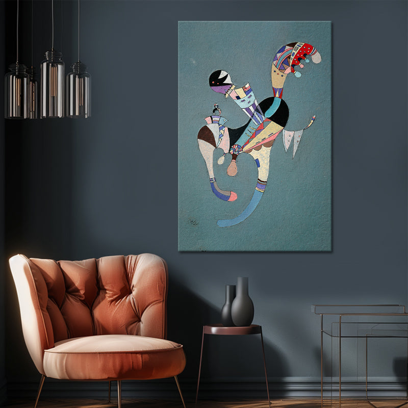 Eine schwebende Figur – Kandinsky