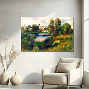 Landschaft bei Vetheuil – Auguste Renoir
