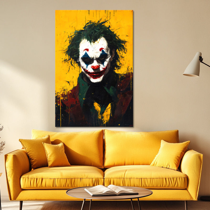 Joker-Kunstgemälde