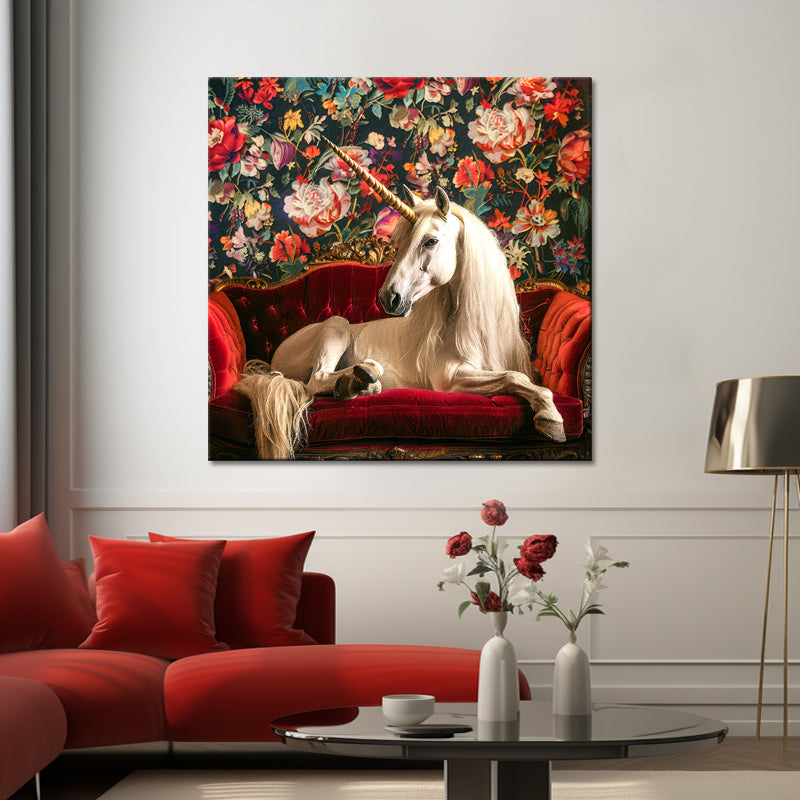 Einhorn-Gemälde