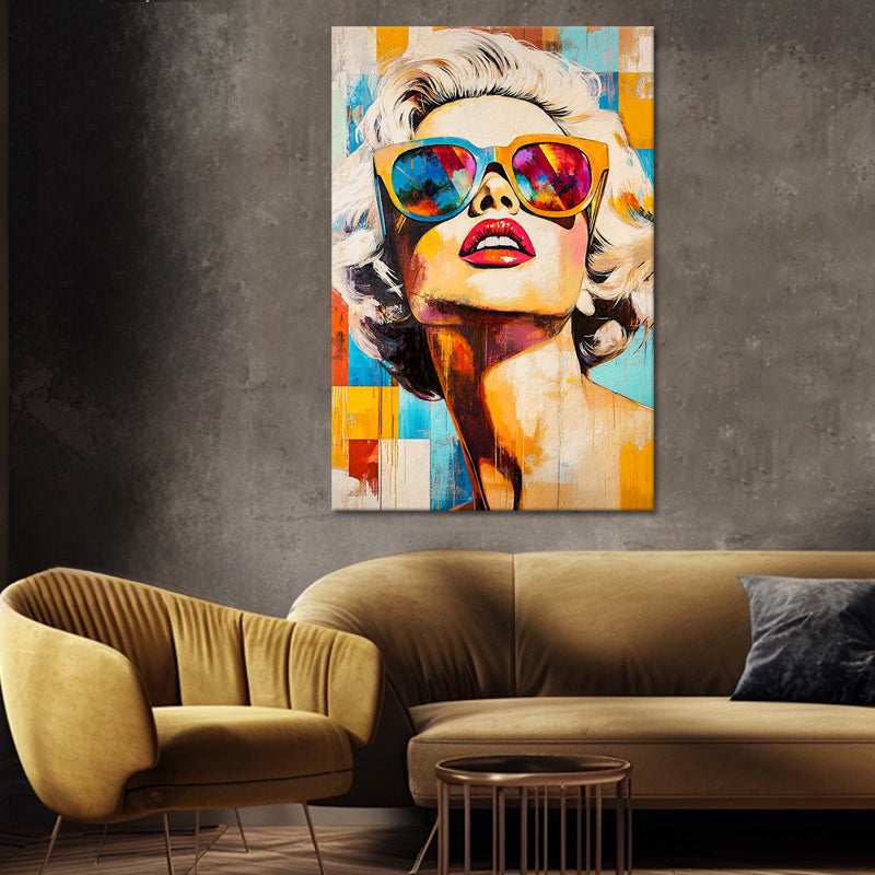 Marilyn Monroe Moderne Kunst