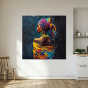 Afrikanische Frau mit Turban III
