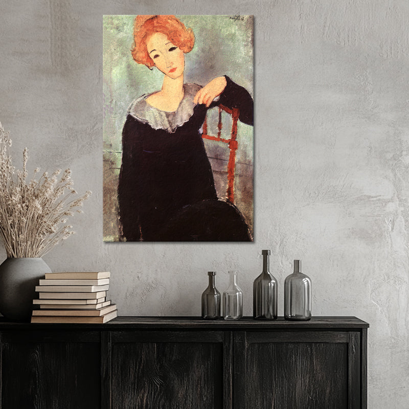 Frau mit rotem Haar – Amedeo Modigliani