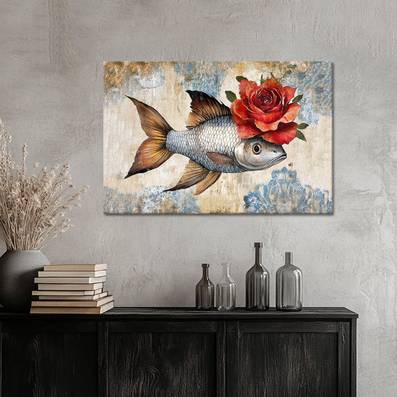 Fisch mit Rose III