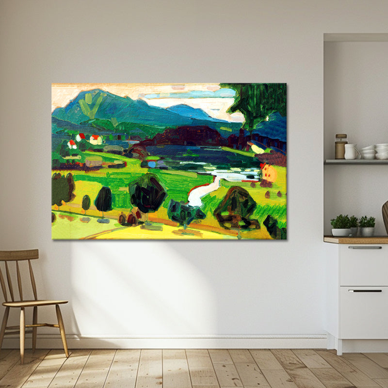 Blick über den Staffelsee - Kandinsky