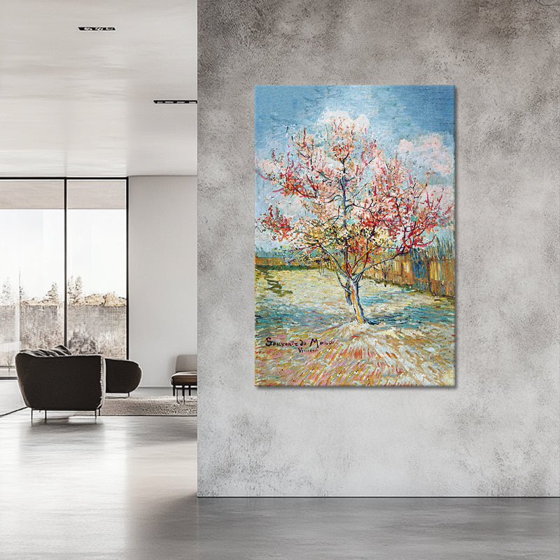 Der rosa Pfirsichbaum – Van Gogh