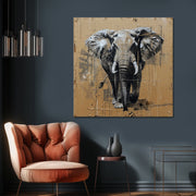 Elefant Mixed Media