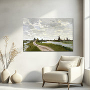 Windmühlen bei Zaandam – Monet