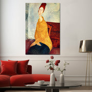 Jeanne Hébuterne im gelben Pullover – Amedeo Modigliani