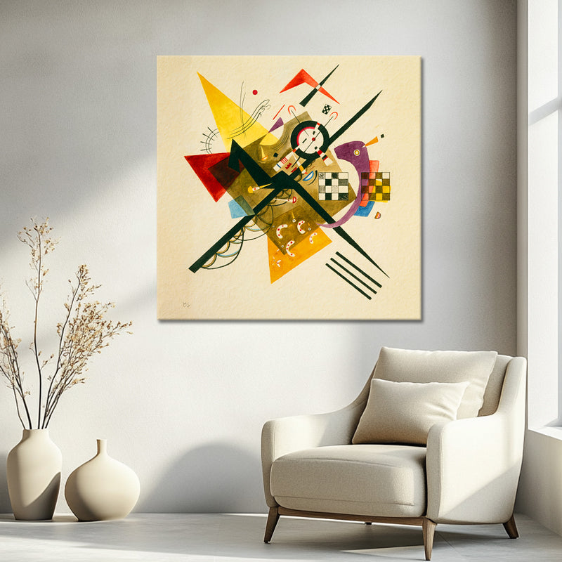 Studie für Auf Weiß - Kandinsky