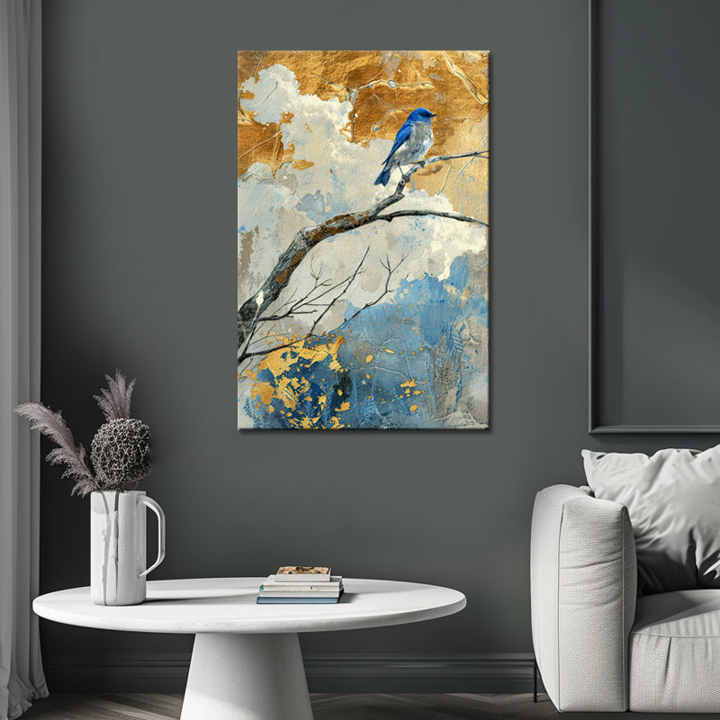 Vogel auf Ast