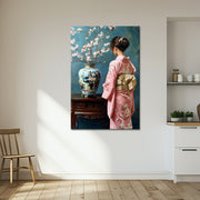 Die japanische Frau Kunst