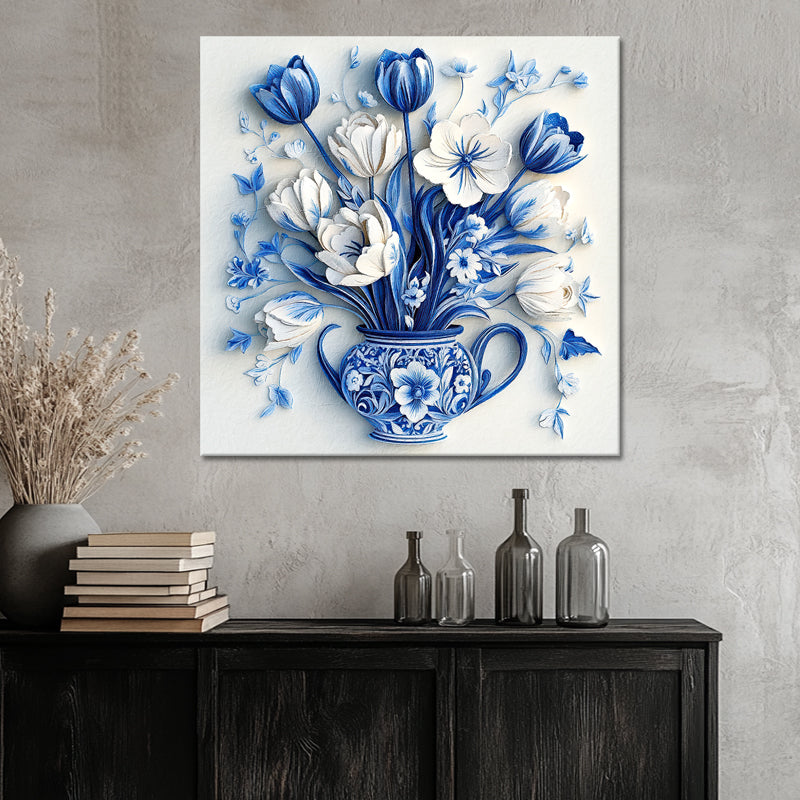 Die Delfter blaue Tulpen VI