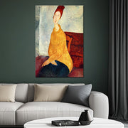 Jeanne Hébuterne im gelben Pullover – Amedeo Modigliani