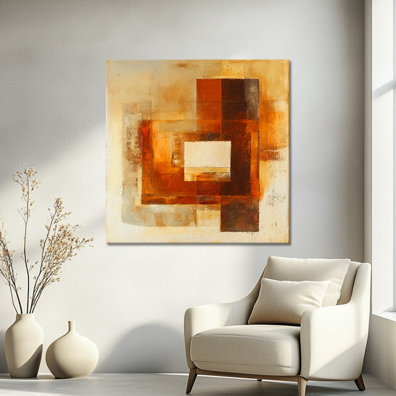 Abstraktes Quadrat