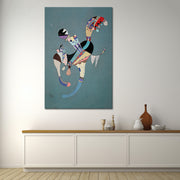 Eine schwebende Figur – Kandinsky