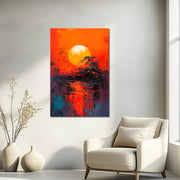 Sonnenuntergang in der Natur I