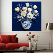 Die Delfter blaue Tulpen IV