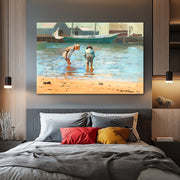 Jungen beim Waten – Winslow Homer