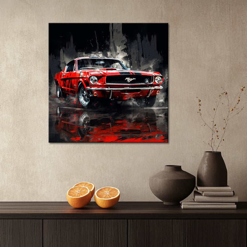 Mustang-Kunst