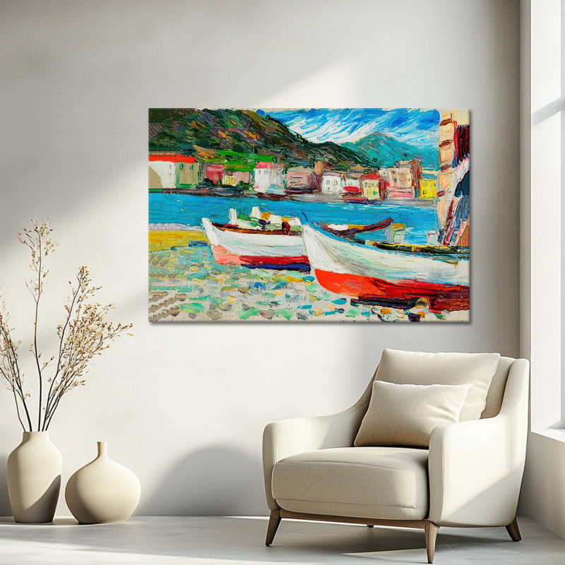 Rapallo Boote - Kandinsky