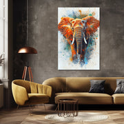 Elefant abstrakt