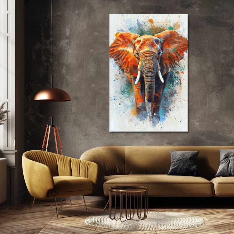 Elefant abstrakt