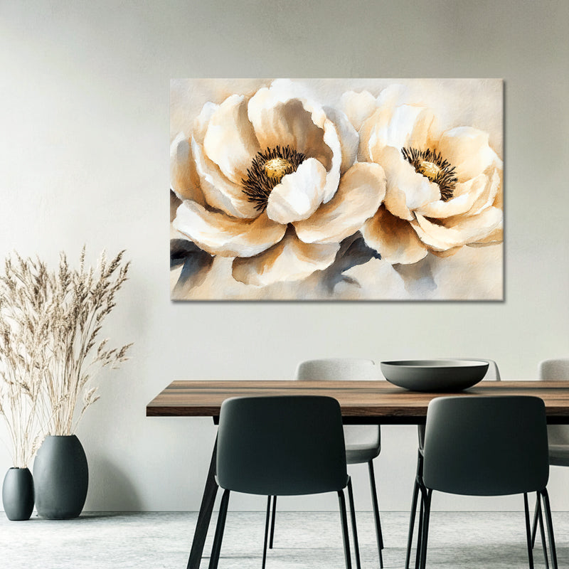 Goldene Mohnblumen Gemälde II
