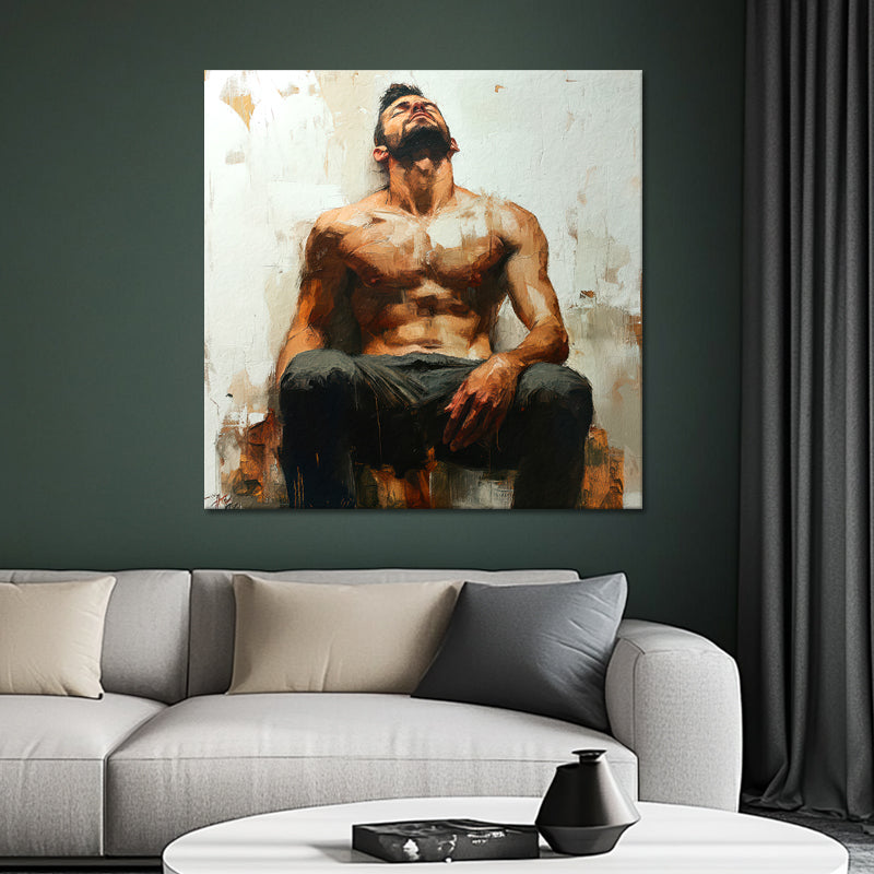 Sitzender Mann III