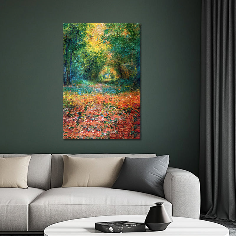 Das Unterholz im Wald von Saint-Germain - Monet