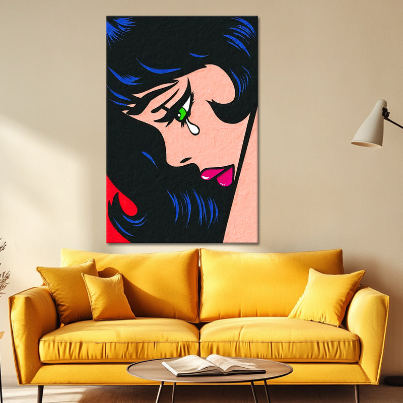 Weinende Frau - Roy Lichtenstein