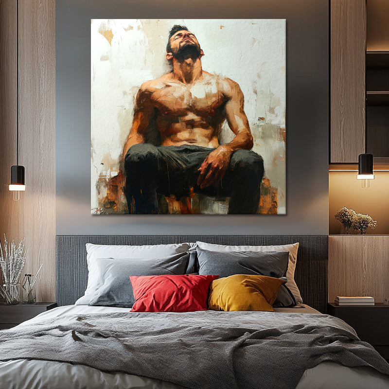 Sitzender Mann III