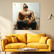 Sitzender Mann III