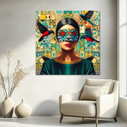 Frau im Mosaik III