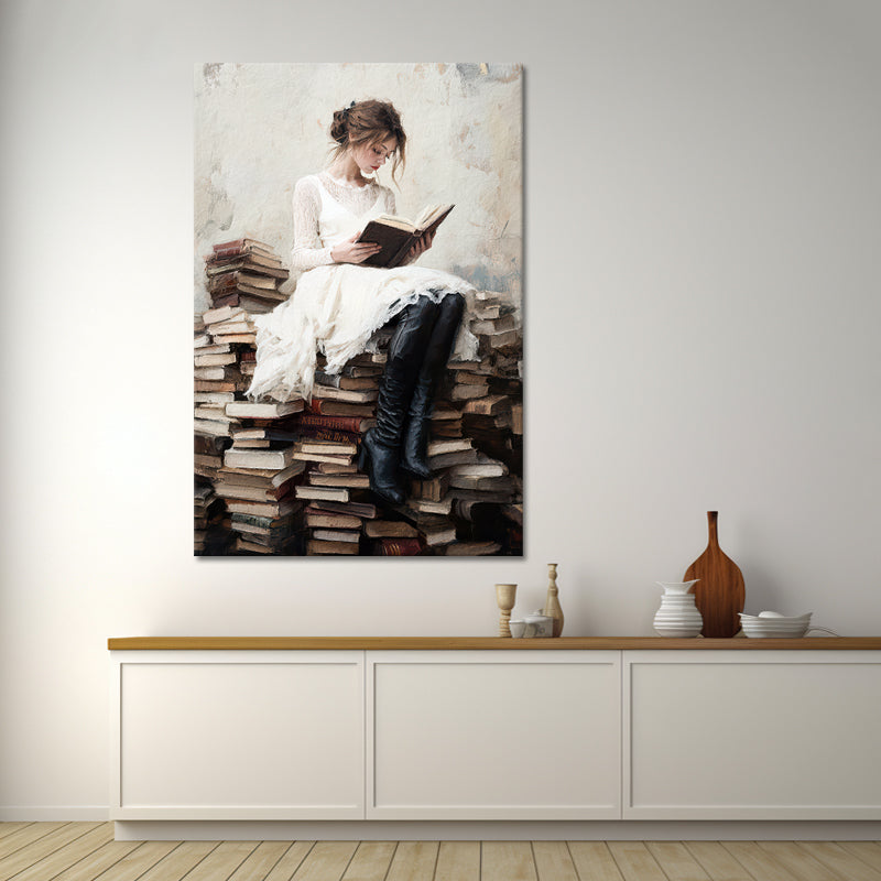 Mädchen beim Lesen II