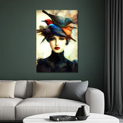 Vintage-Kunst Frau
