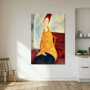 Jeanne Hébuterne im gelben Pullover – Amedeo Modigliani
