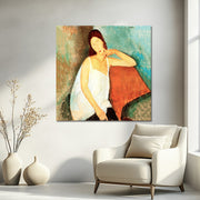 Porträt der Jeanne Hébuterne - Amedeo Modigliani